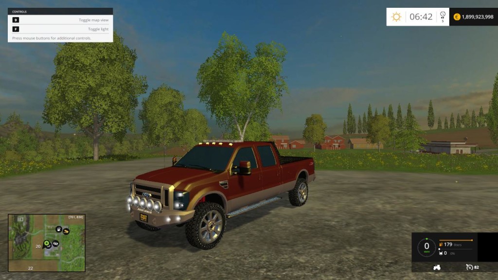 FORD F250 V1 FS 15 - FS 15 Cars Mod Download