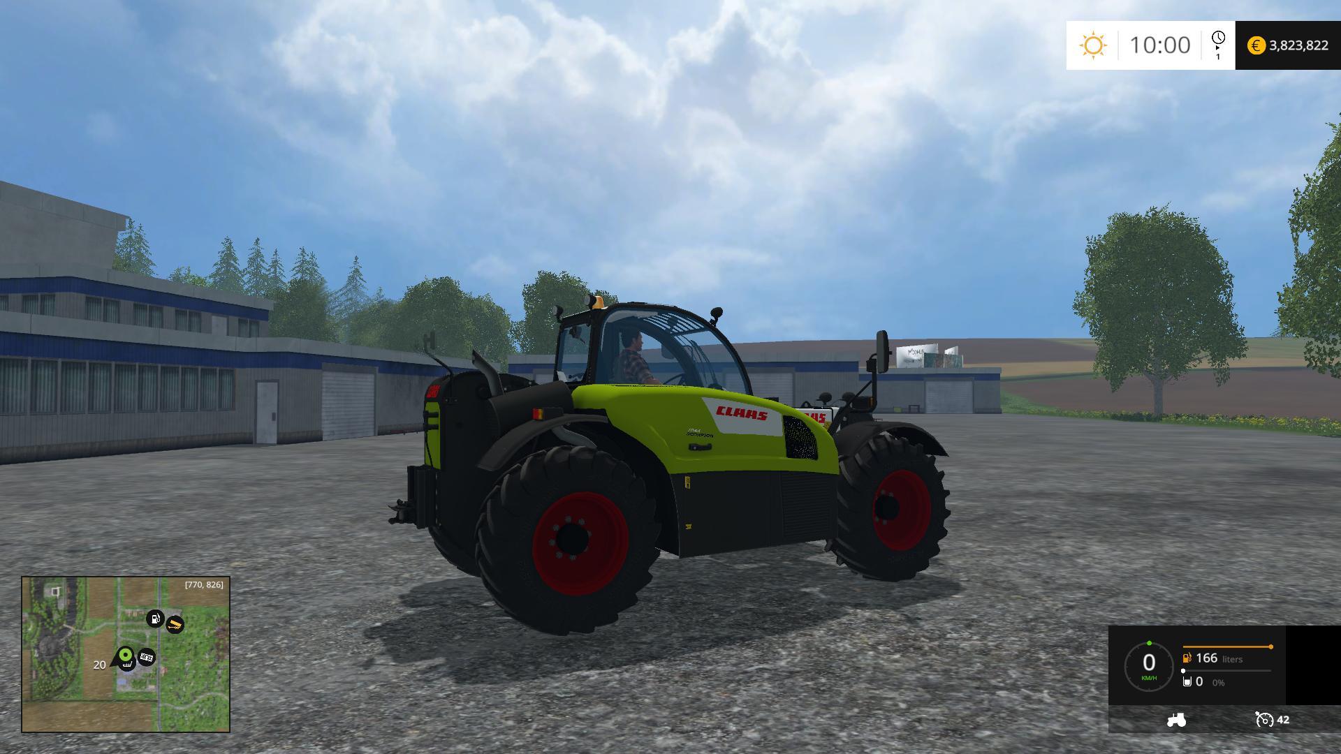 Claas Scorpion 7044 V10 Mod Fs 15 Forklifts And Excavators Mod Download 9278