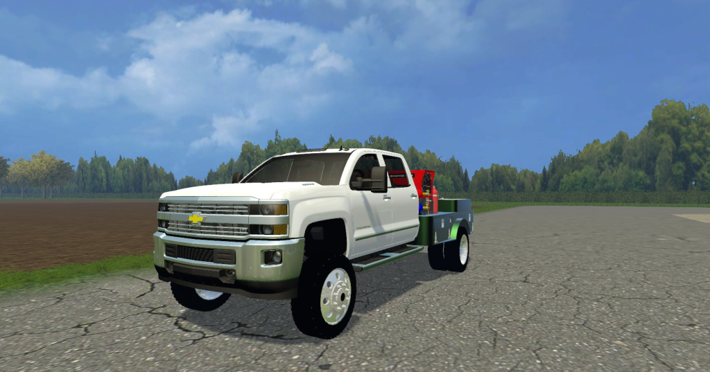 Chevy Silverado 3500 Flatbed FS Mod - FS 15 Cars Mod Download