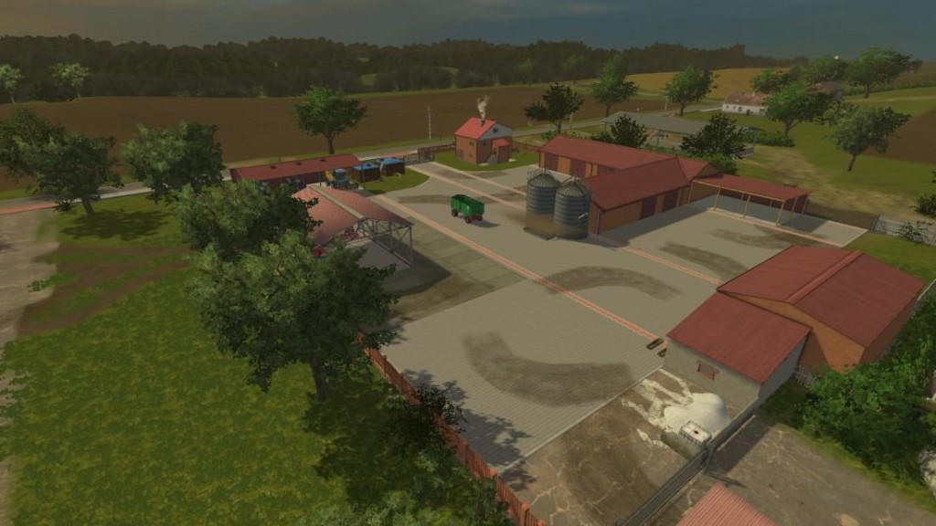 GORZKOWA V2 ZABUDOWA GOLDFOX MAP (2) - Farming simulator 19 / 17 / 15 Mod