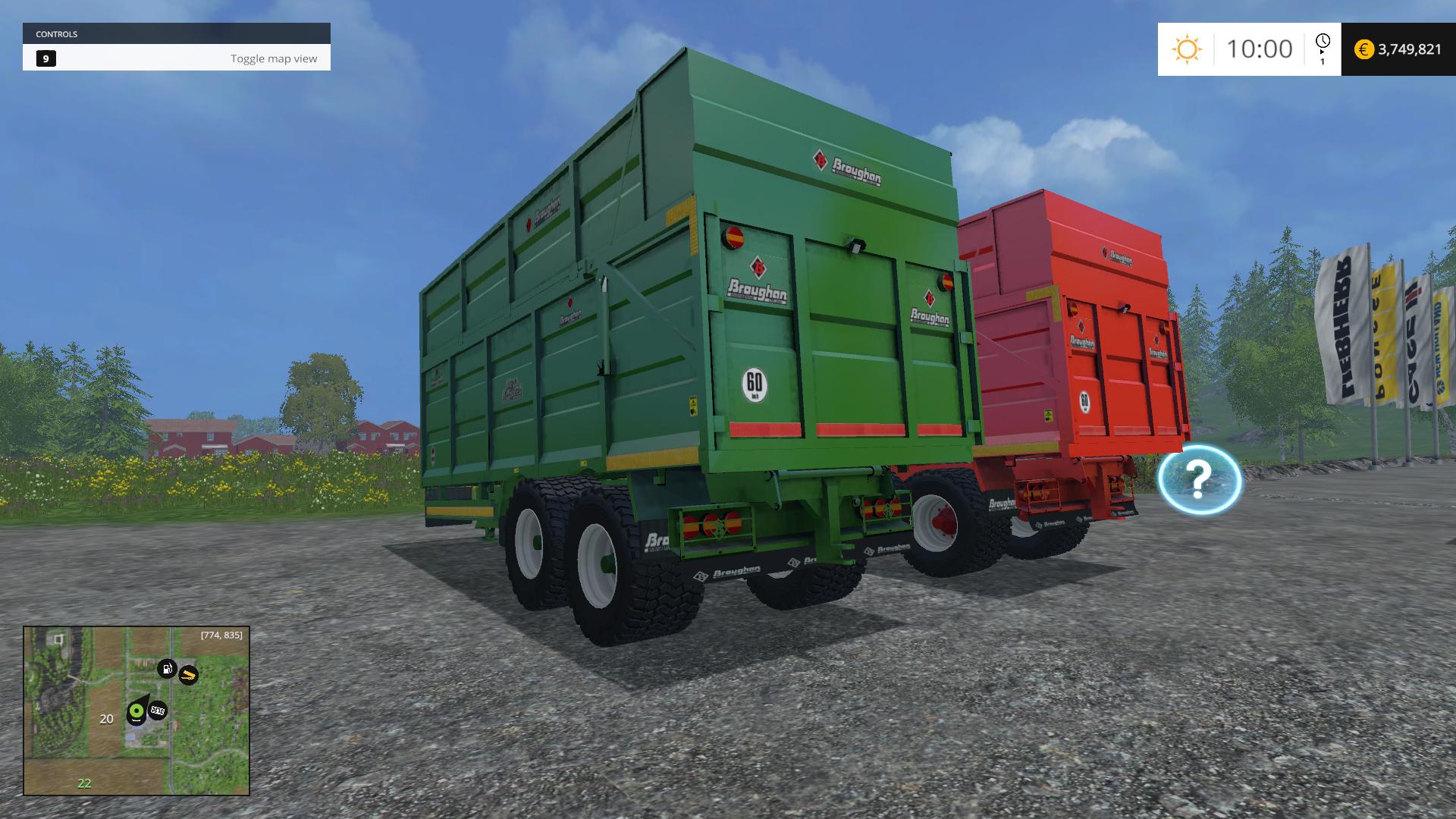 Broughan Silage Trailer V1 Mod Fs 15 Trailers Mod Download 3184