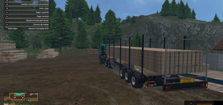 Fliegl Universal Semitrailer Farming Simulator Mods