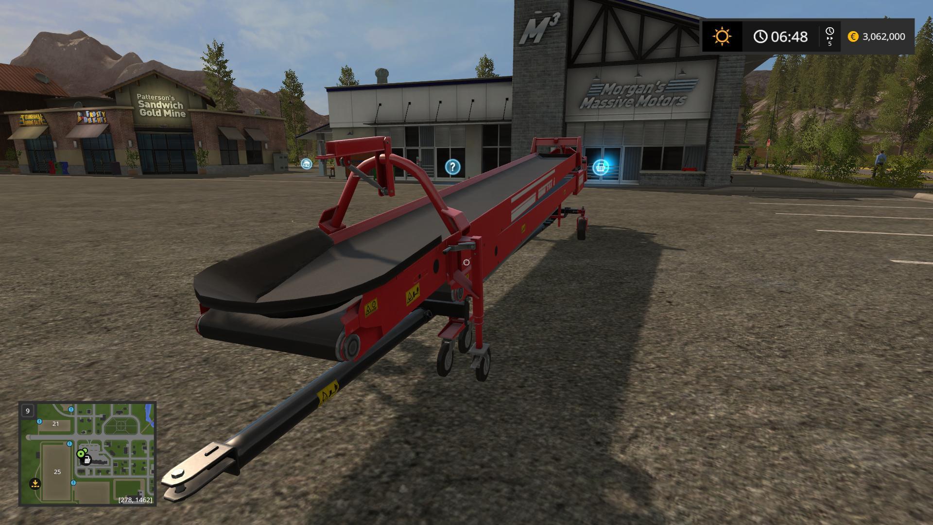 FS17: Conveyor Pack with faster Overloaded v 1.1 Other trailers Mod für  Farming Simulator 17