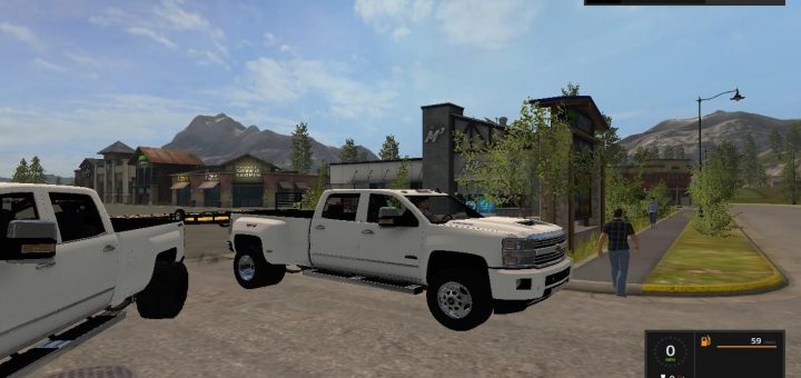 2017 Chevy Silverado 4500HD v1.2 (2) - Farming simulator 19 / 17 / 15 Mod