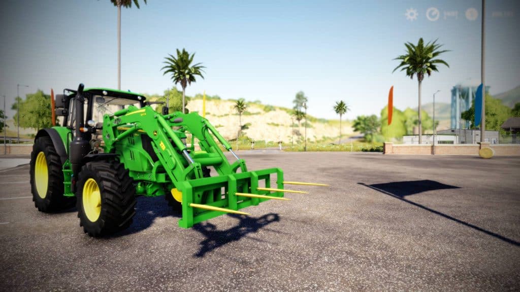 FS19 MDS bale Spear (1) - Farming simulator 19 / 17 / 15 Mod