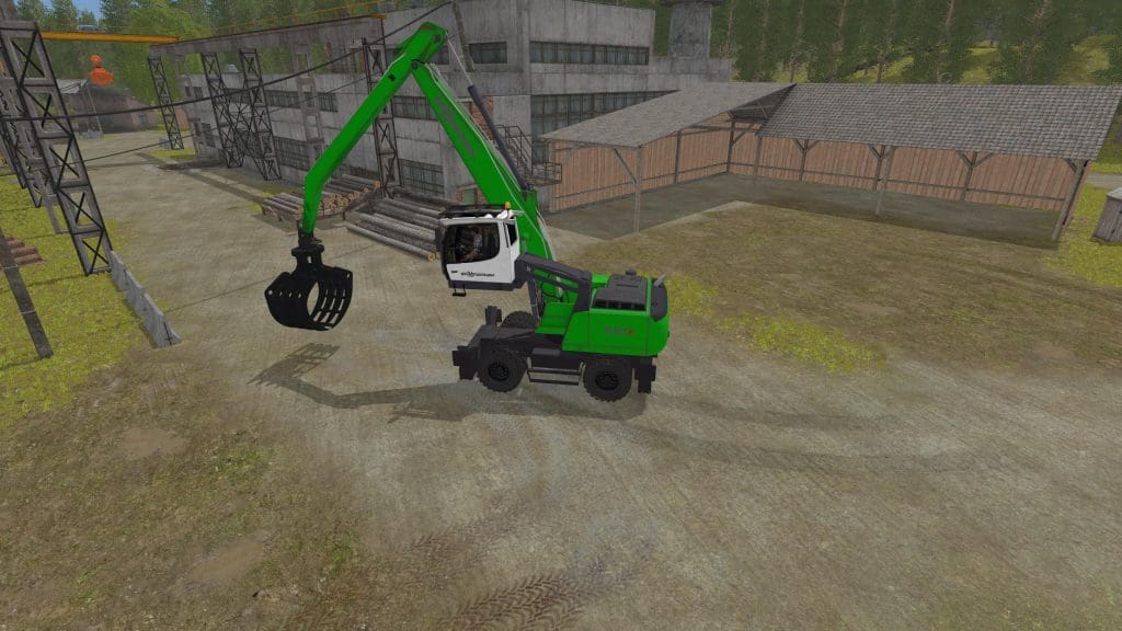 Fs Sennebogen E V Fs Forklifts Excavators Mod Download