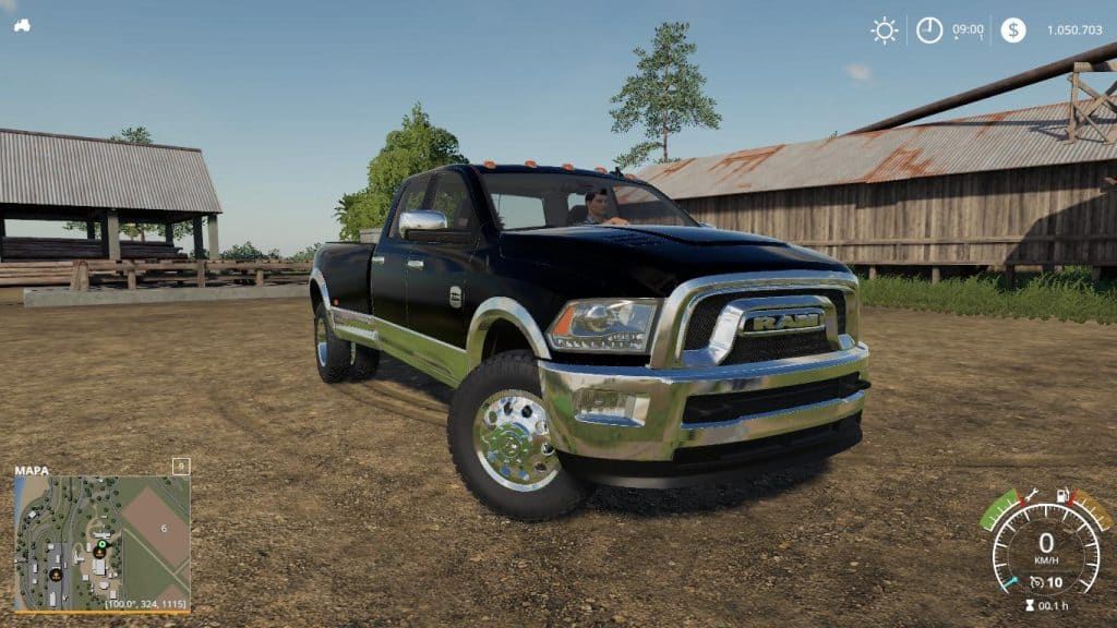 FS19 Dodge ram 3500 heavy duty v1.0 - FS 19 Cars Mod Download