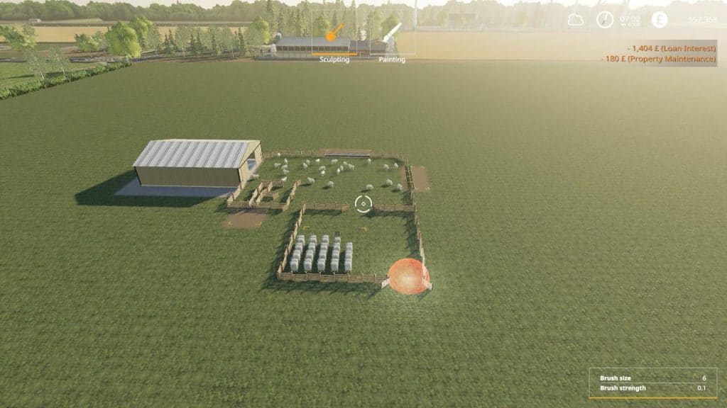 Fs19 Placeable Sheep Fold V100 6 Farming Simulator 19 17 15 Mod 8652