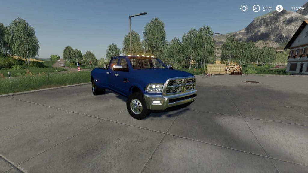 FS19 RAM 3500 DUALLY V2.0 - Farming simulator 19 / 17 / 15 Mod