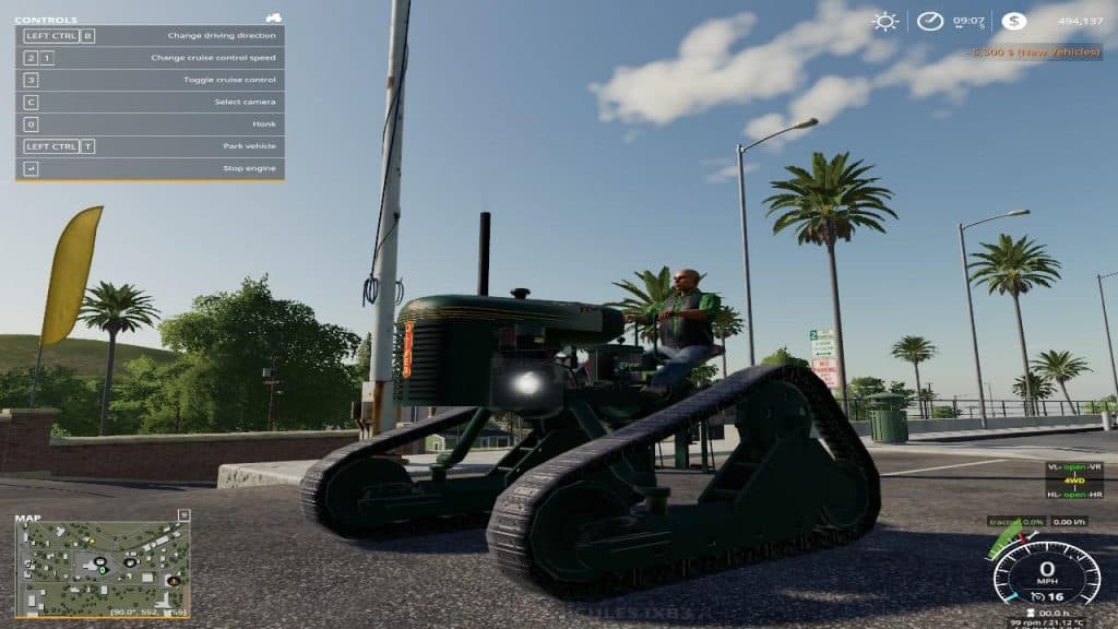 FS19 Oliver HG v1.0 - FS 19 Tractors Mod Download