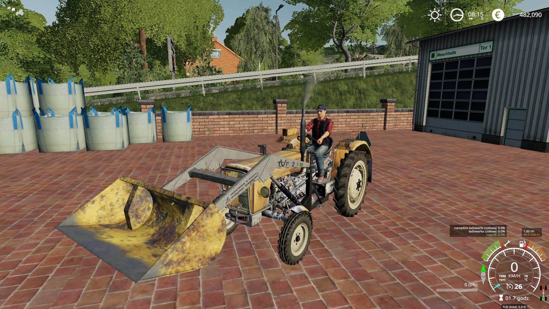 FS19 Ursus c360 3p v1.0.0.0 - FS 19 Tractors Mod Download