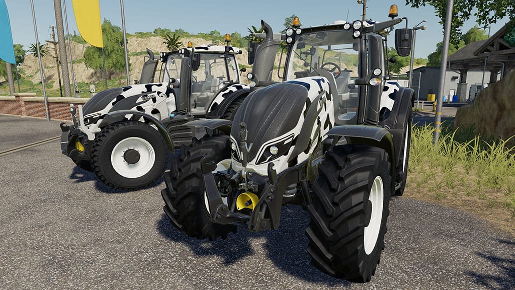 Fs19 Valtra T Series Cowedition 1001 Fs 19 Tractors Mod Download 8156