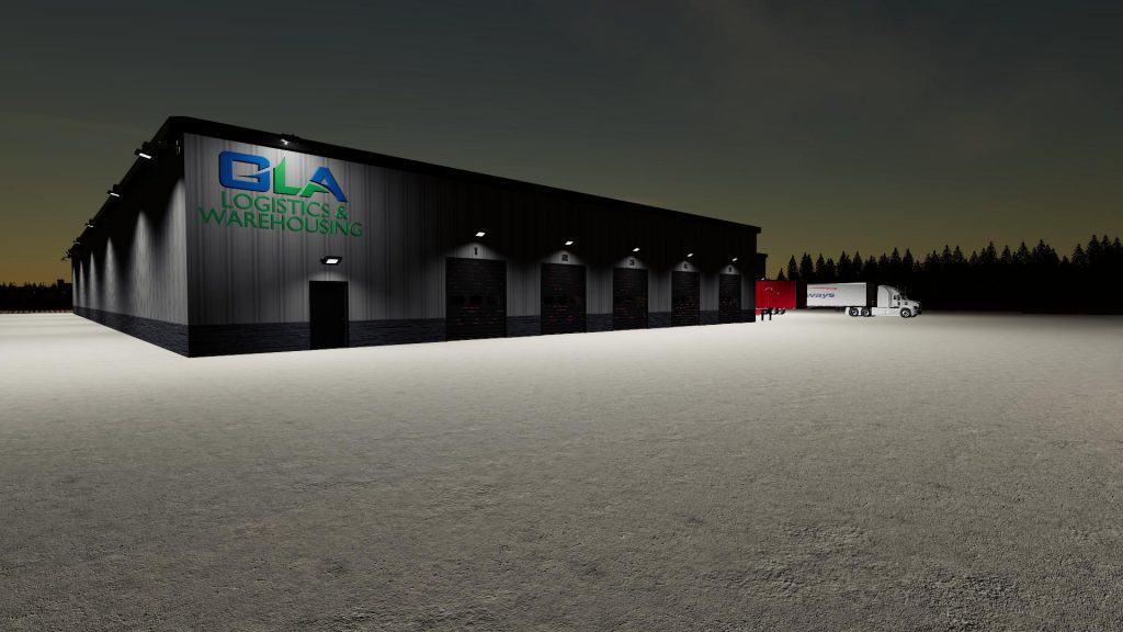 FS19 Warehouse v1 (7) - Farming simulator 19 / 17 / 15 Mod