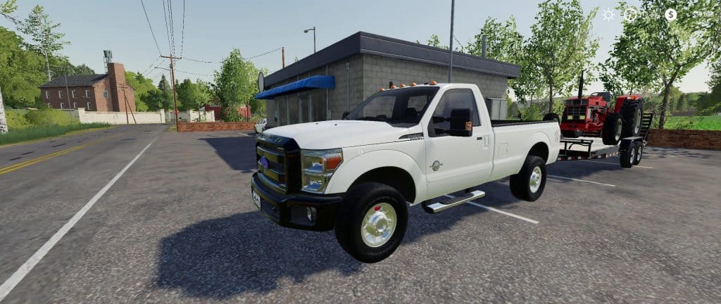 FS19 2011 Ford F350 XL Work Truck v1.0 - FS 19 Cars Mod Download