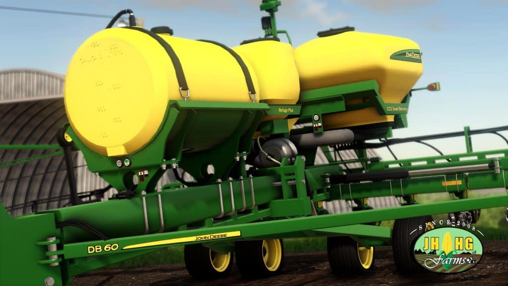 FS19 John Deere DB60 v1 (3) - Farming simulator 19 / 17 / 15 Mod