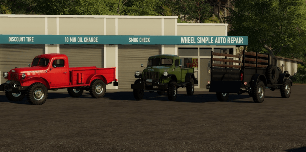 FS19 Dodge Power Wagon 1946 - FS 19 Trucks Mod Download