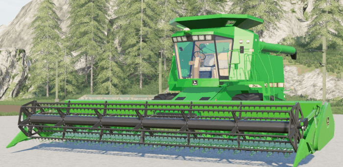 FS19 John Deere 9000〡10000000 capacity - FS 19 Combines Mod Download