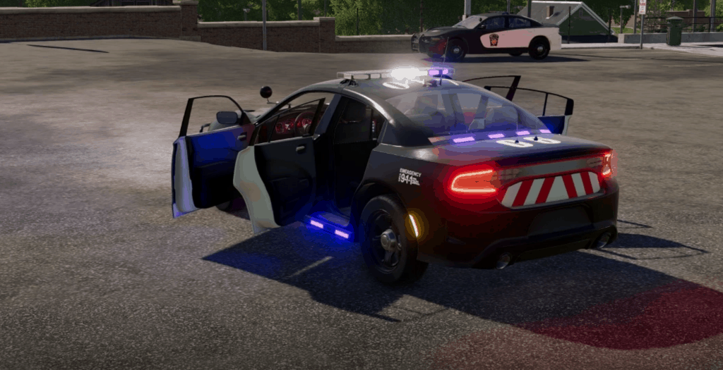 FS19 Charger SRT Police v1.0.0.0 - FS 19 Cars Mod Download