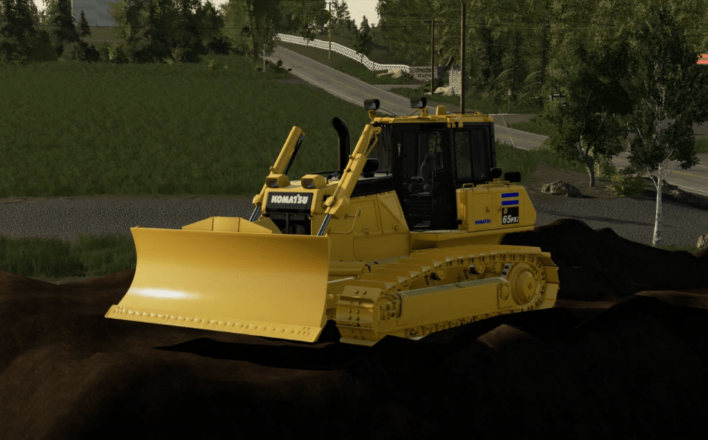 FS19 Komatsu D65 PXi-17 v1.0.0.0 - FS 19 Forklifts / Excavators Mod ...