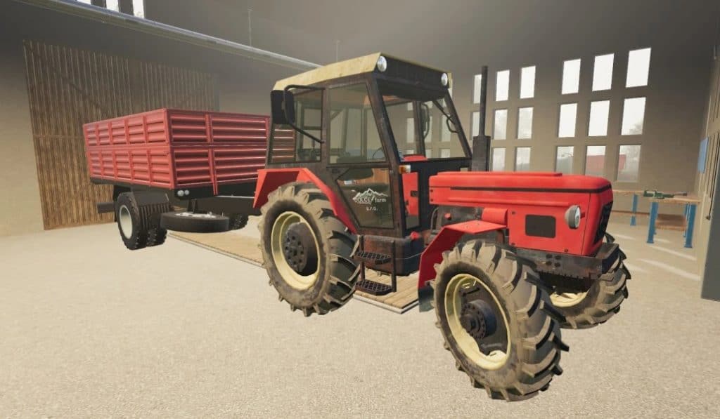 FS19 Zetor 7045 v1.0 - Farming simulator 19 / 17 / 15 Mod