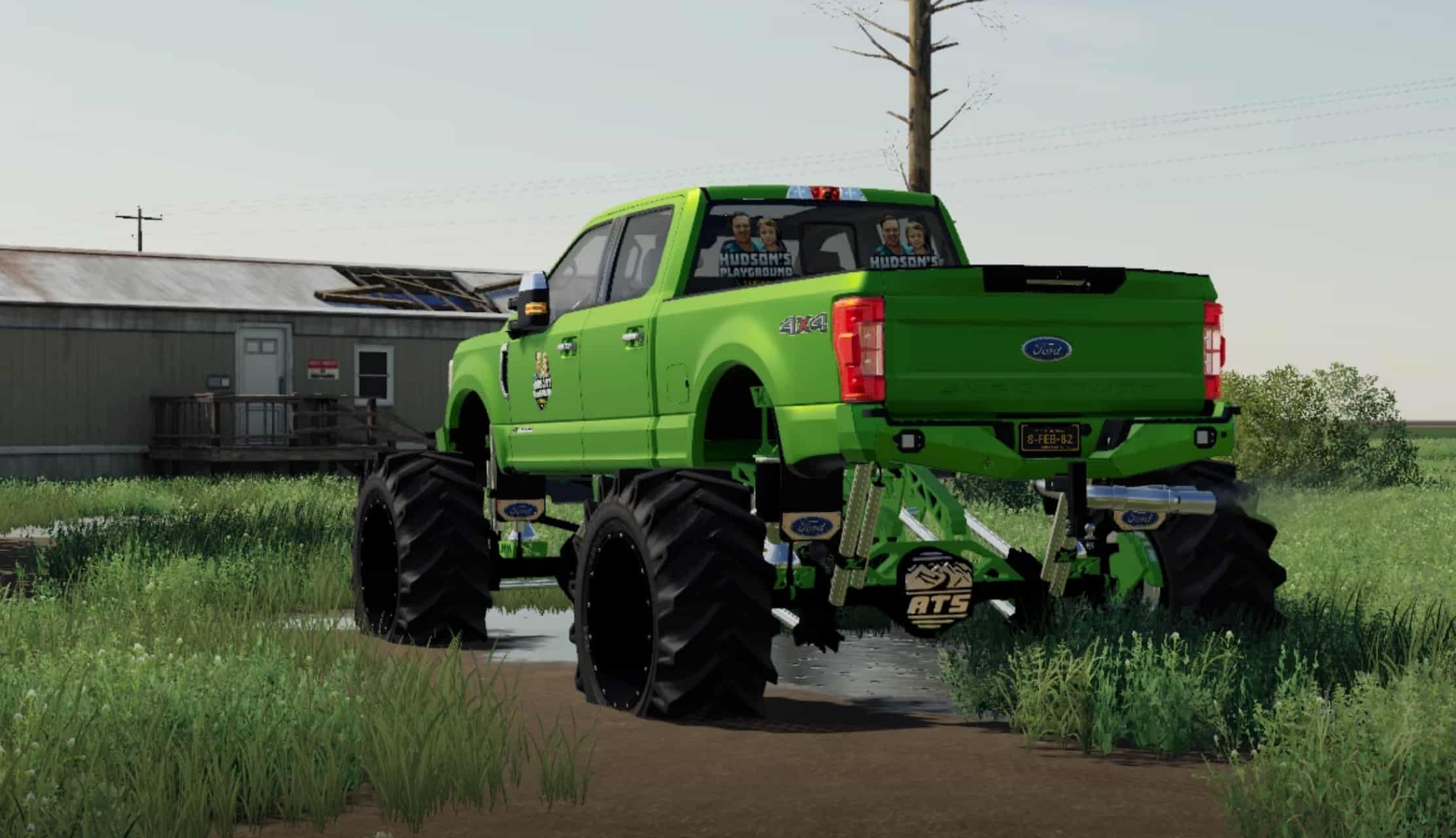 Fs19 Ford F 250 Superduty Monster Truck V10 Fs 19 Cars Mod Download 3504