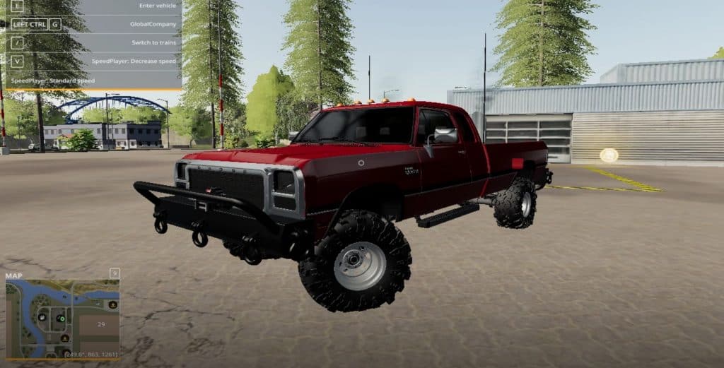 FS19 1st gen dodge ram 3500 v1.0.0.0 - FS 19 Cars Mod Download