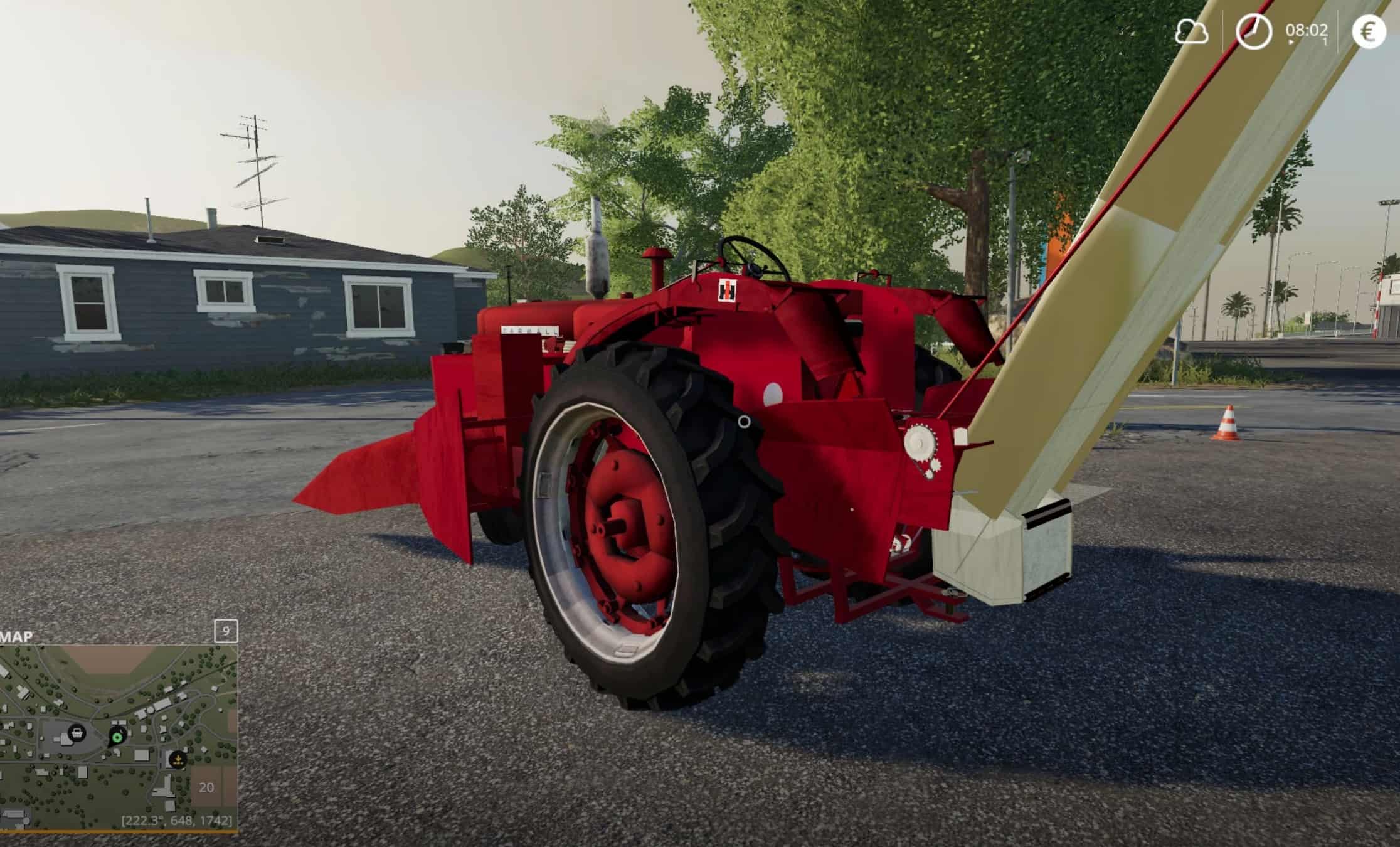 Fs19 Farmall 560 Corn Picker V100 7 Farming Simulator 19 17 15 Mod 4708