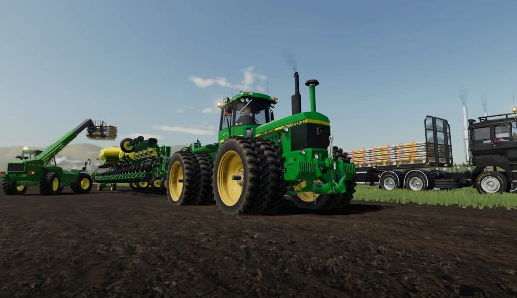 FS19 John Deere 8440 V2 (1) - Farming simulator 19 / 17 / 15 Mod