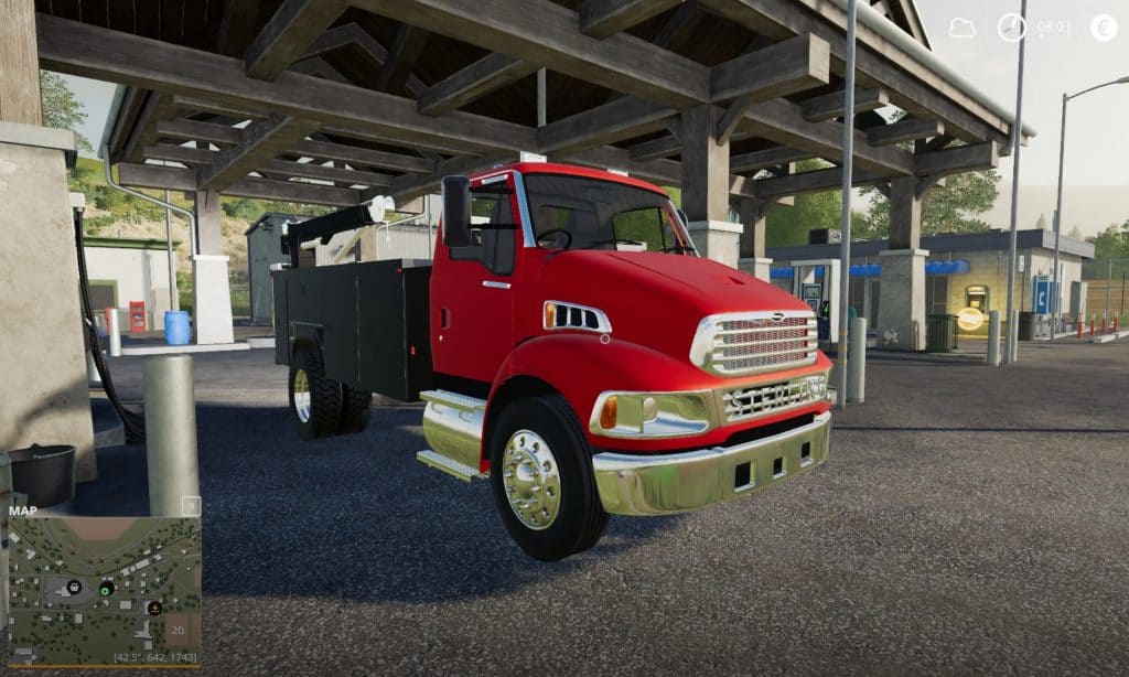 Fs19 Sterling Acterra Service Truck V1000 Fs 19 Trucks Mod Download 0795