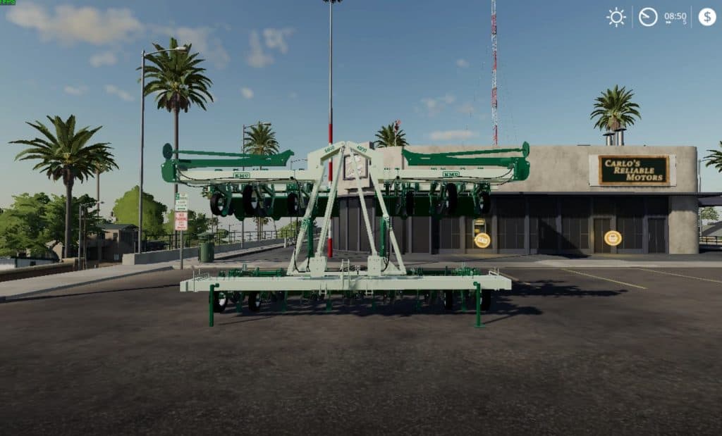 FS19 12 Row Kmc Ripper Bedder Flex v1.0.0 (2) - Farming simulator 19 ...