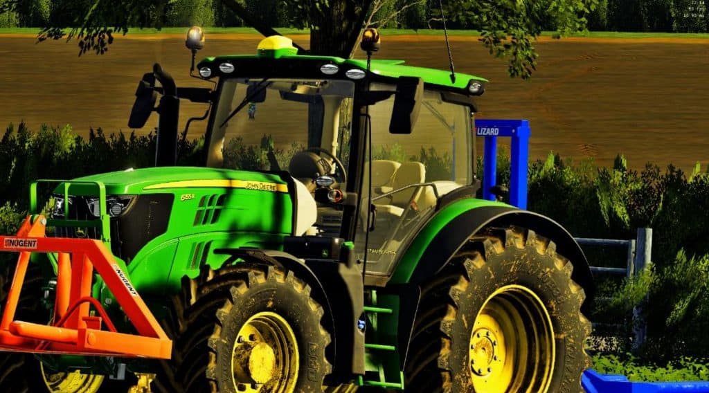 FS19 John Deere 6135R-6155R v1.0.0.0 - FS 19 Tractors Mod Download