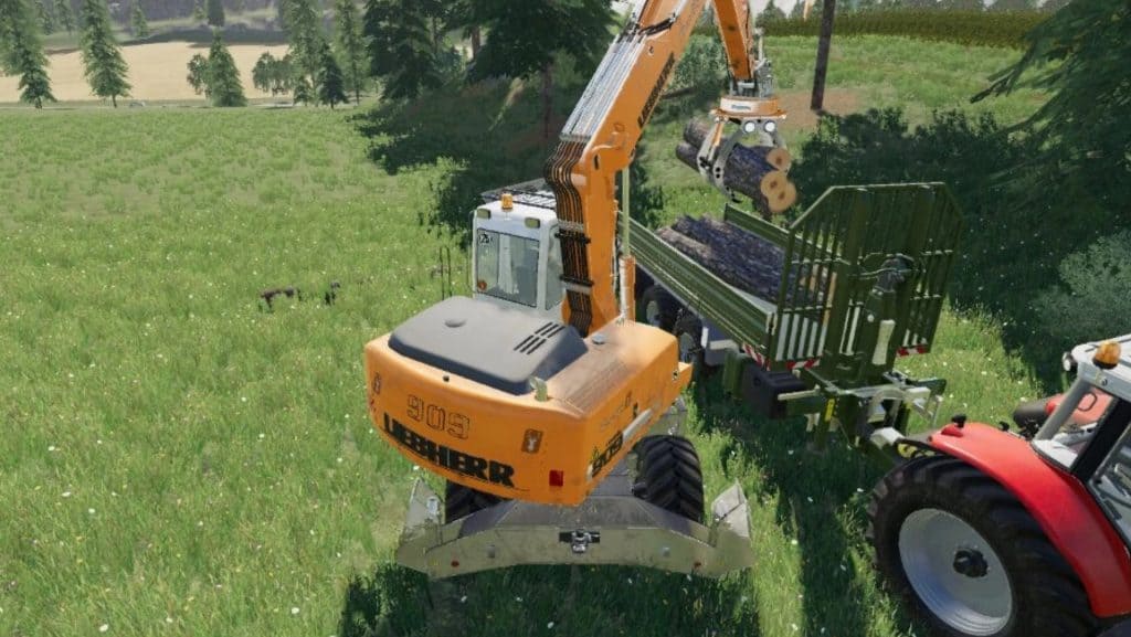 FS19 LIEBHERR 909 Pack v1.0 (5) - Farming simulator 19 / 17 / 15 Mod