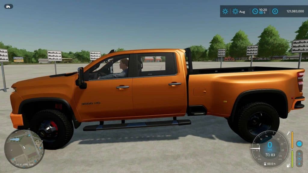 FS22 2020 Chevrolet Silverado 3500 v1.0.0.0 - FS 22 Cars Mod Download