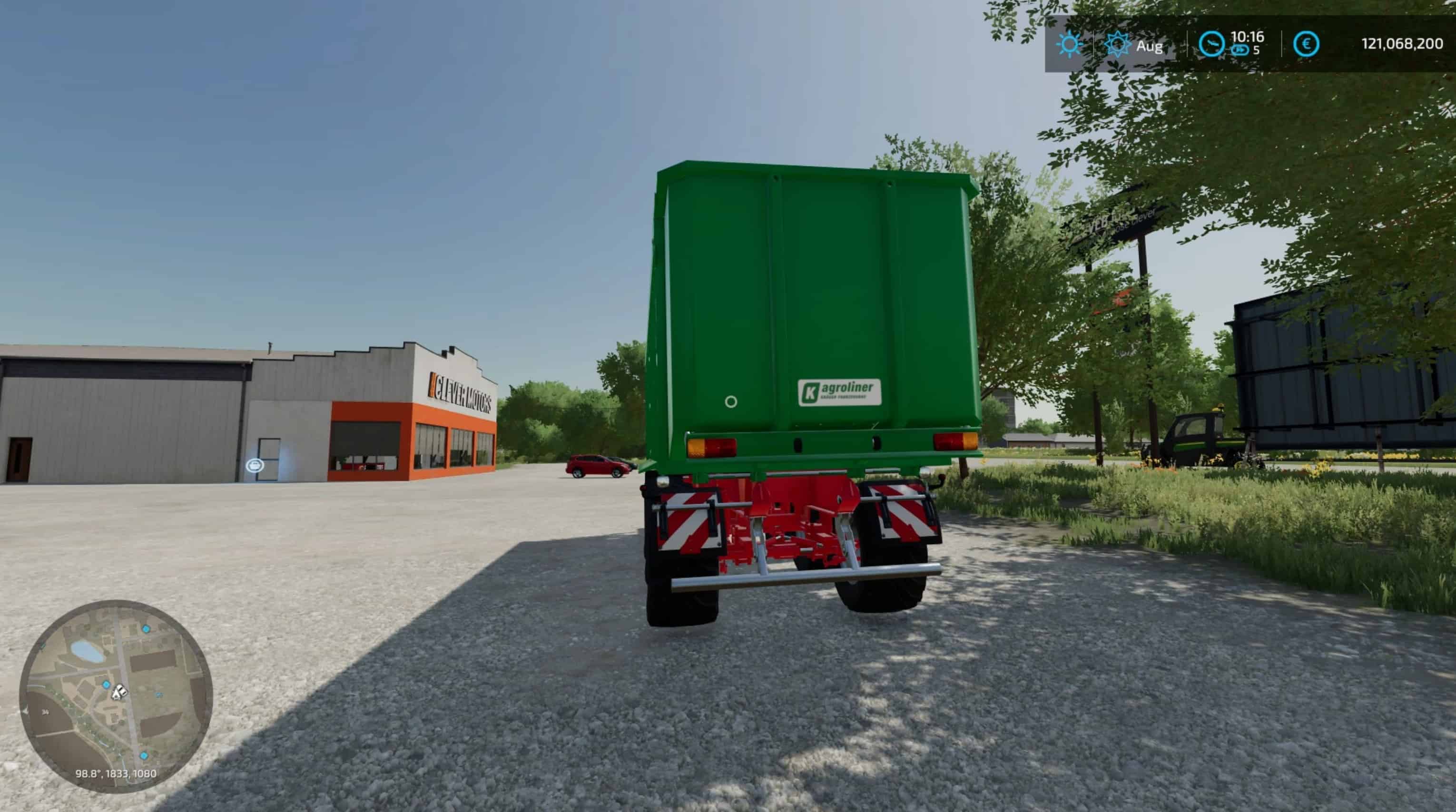 FS22 Kröger TAW 30 Trailer v1.0.0.0 - FS 22 Trailers Mod Download