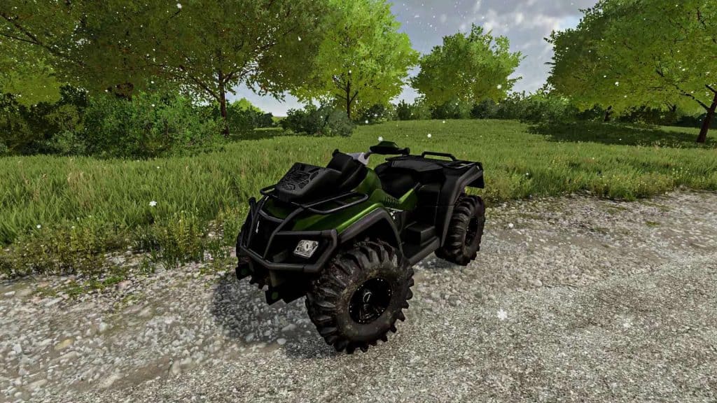 FS22 ATV 650X-MR V1.1.0 (5) - Farming simulator 19 / 17 / 15 Mod