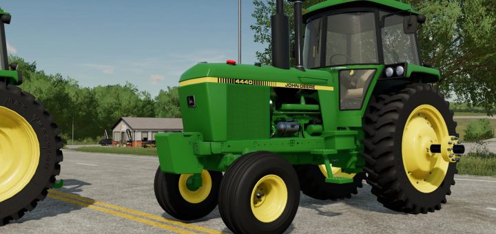 FS22 JOHN DEERE 6110-6130R v1.0.0.0 - FS 22 Tractors Mod Download