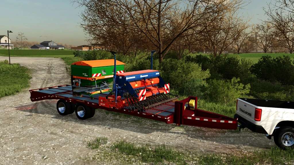 20ft Gooseneck Trailer V1 1 Farming Simulator 19 17 15 Mod 2395