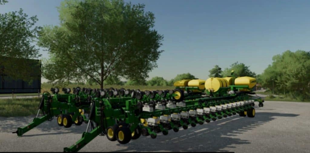 FS22 JOHN DEERE DB120 48 ROW PLANTER v1.0.0.0 - FS 22 Implements ...