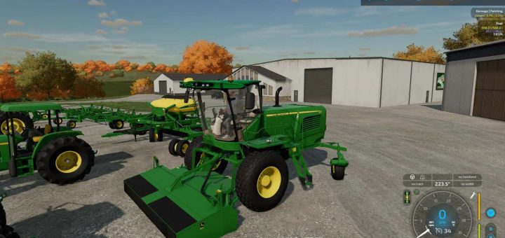 FS22 John Deere CP690 PBSModsEdition v2.0.0.0 - FS 22 Combines Mod Download