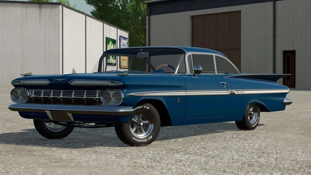 CHEVY IMPALA 1959 v1.0 (3) - Farming simulator 19 / 17 / 15 Mod