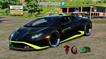 FS22 Lamborghini Huracan STO v1.0 - FS 22 Cars Mod Download