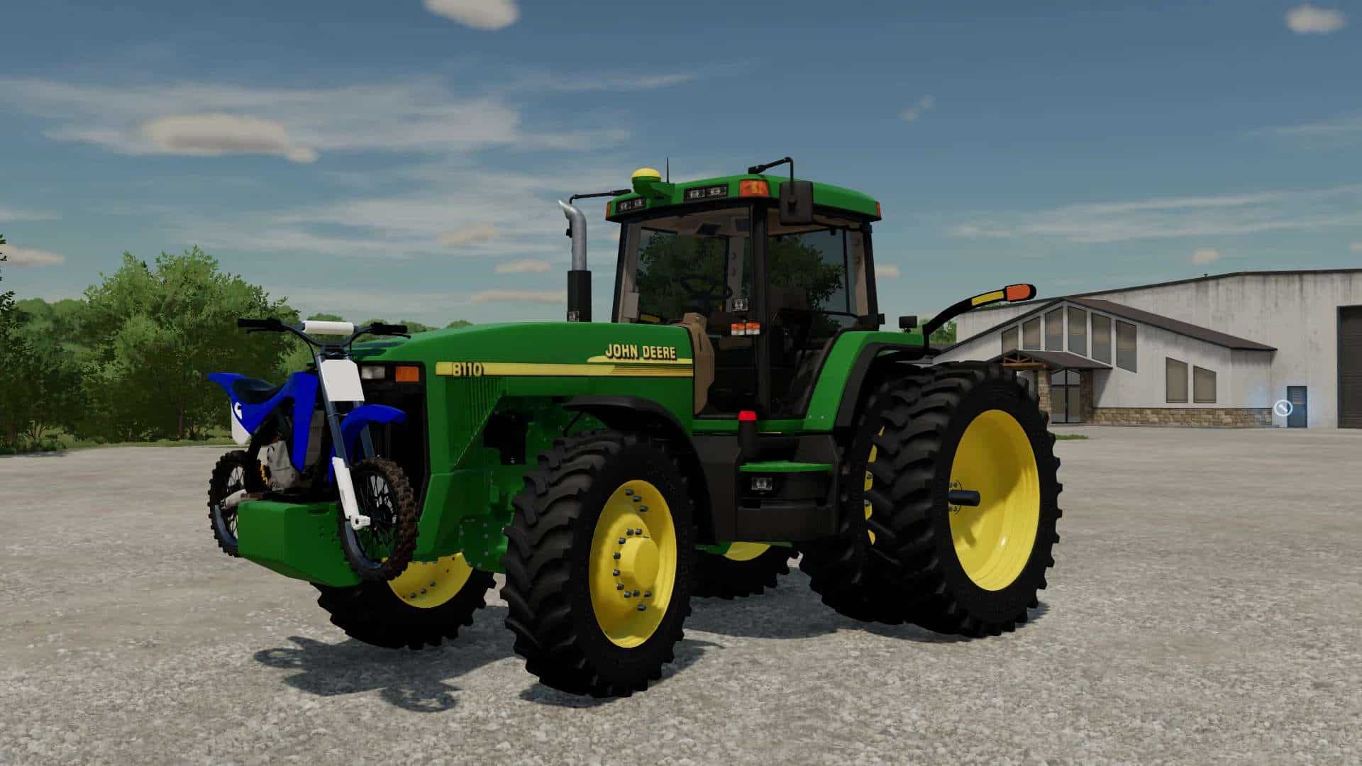 The Squad’s John Deere 8110 v1.0 (1) - Farming simulator 19 / 17 / 15 Mod