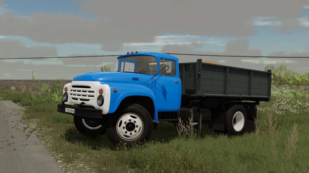 FS22 ZIL MMZ-554/130 ZSK-10-F v1.1.0.2 - FS 22 Trucks Mod Download