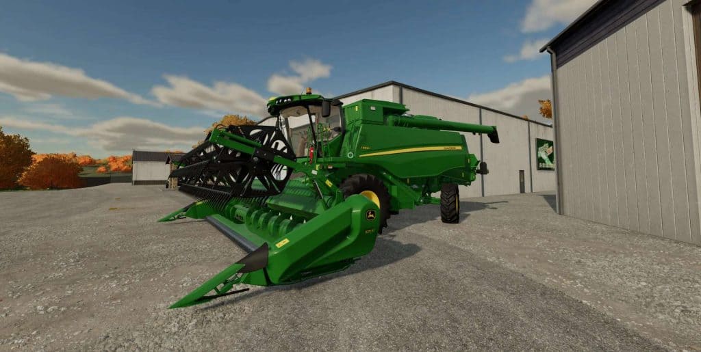 FS22 JD T560 48L CAPACITY V4.0 - FS 22 Combines Mod Download