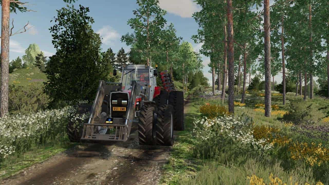 FS22 Massey Ferguson 399 edit v1.0.0.1 - FS 22 Tractors Mod Download