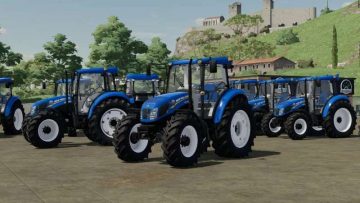 FS22 New HOLLAND TD SERIES WIP v1.0 - FS 22 Tractors Mod Download