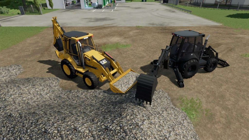 FS22 CAT 420F BACKHOE LOADER V2.0.1 - FS 22 Forklifts / Excavators Mod ...