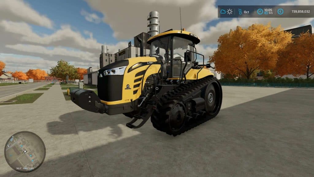 FS22 Challenger MT700E series v1.0.0.1 - FS 22 Tractors Mod Download