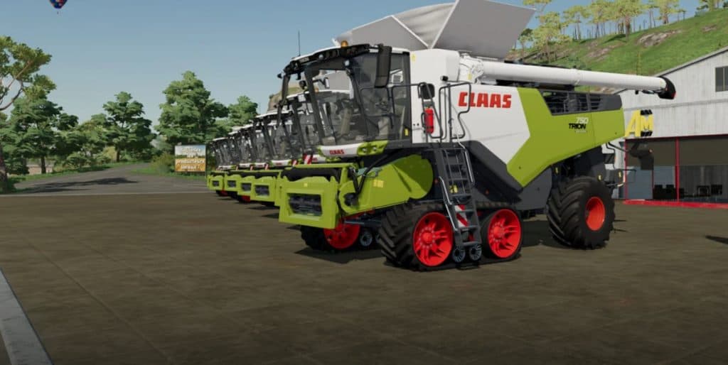 CLAAS TRION 520-750 v1 (4) - Farming simulator 19 / 17 / 15 Mod