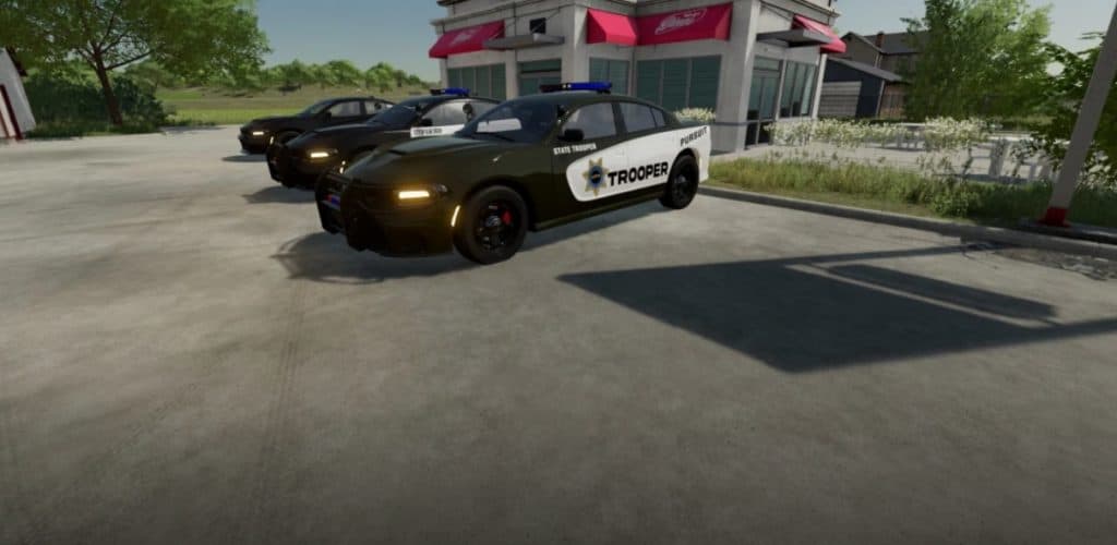 Dodge Charger SRT Hellcat Police Cruiser v1 (5) - Farming simulator 19 ...